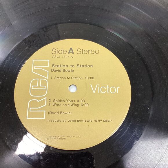 David Bowie Station To Station Vinyl Record LP RCA APL1-1327 Untested 1976 - Picture 5 of 7